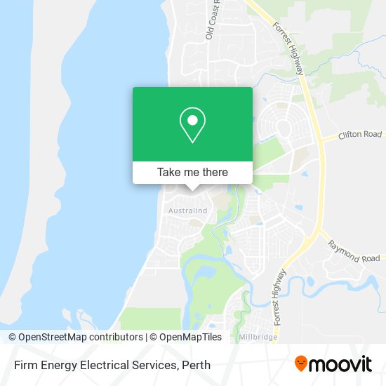 Firm Energy Electrical Services map