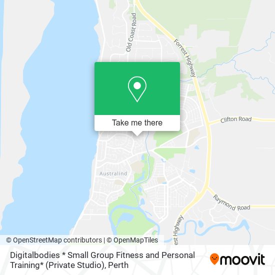 Digitalbodies * Small Group Fitness and Personal Training* (Private Studio) map