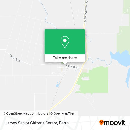 Mapa Harvey Senior Citizens Centre