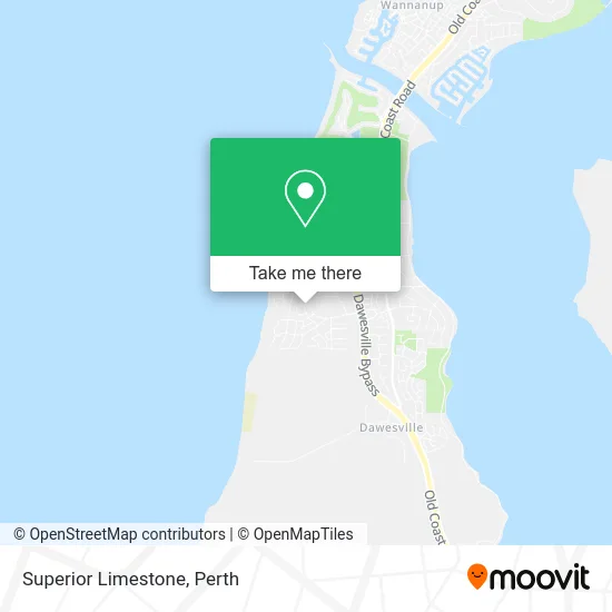 Mapa Superior Limestone