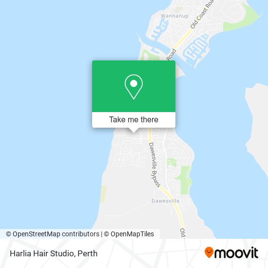 Harlia Hair Studio map