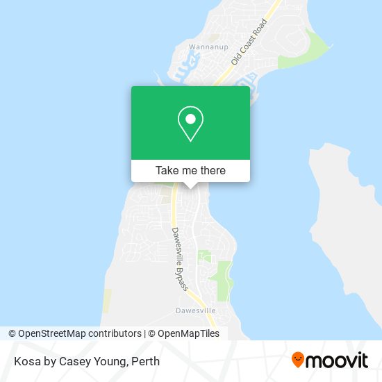 Kosa by Casey Young map
