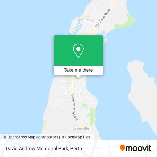 David Andrew Memorial Park map