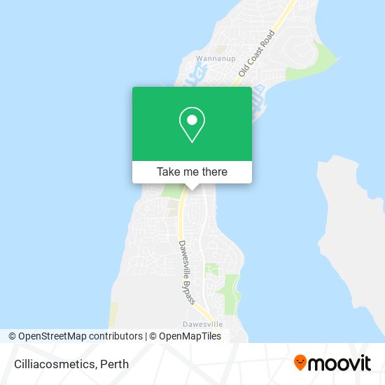 Cilliacosmetics map