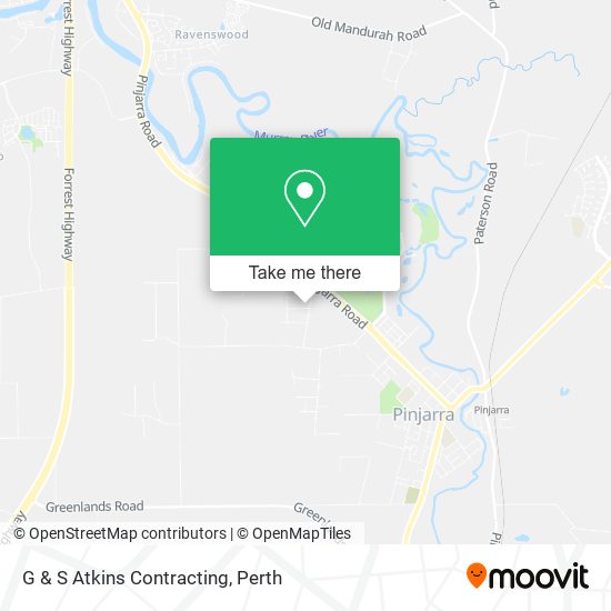 G & S Atkins Contracting map