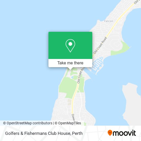 Golfers & Fishermans Club House map
