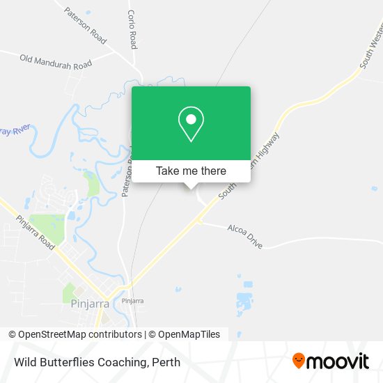 Wild Butterflies Coaching map