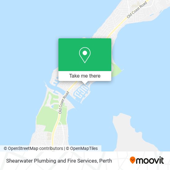 Shearwater Plumbing and Fire Services map