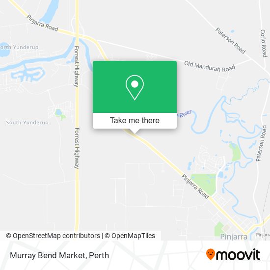 Mapa Murray Bend Market