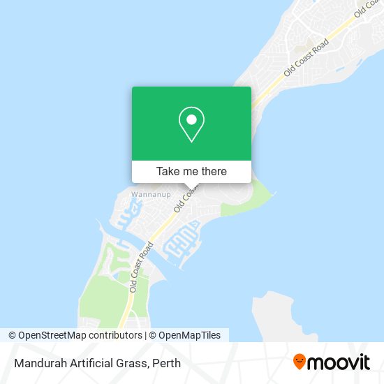 Mandurah Artificial Grass map