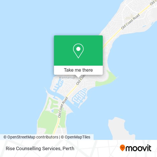 Rise Counselling Services map