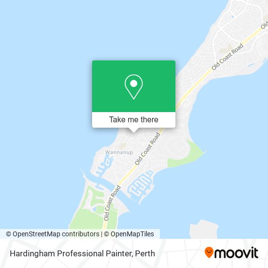 Hardingham Professional Painter map