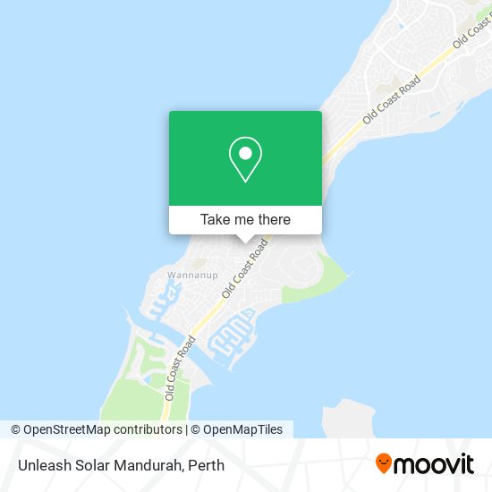 Unleash Solar Mandurah map