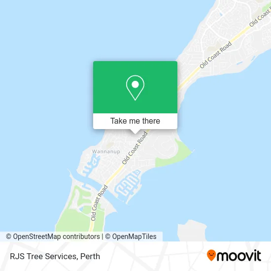 Mapa RJS Tree Services