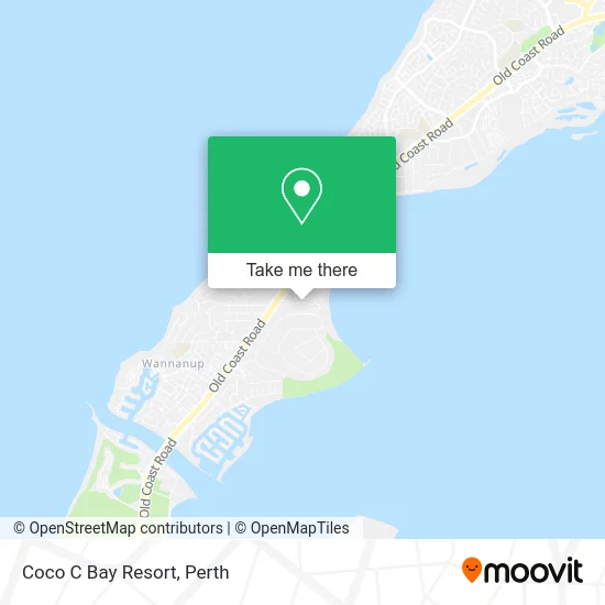 Mapa Coco C Bay Resort