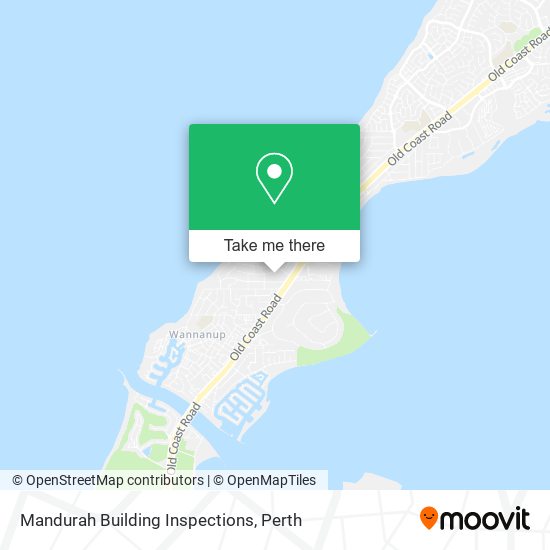 Mapa Mandurah Building Inspections