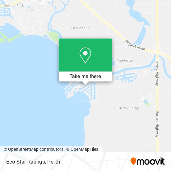 Eco Star Ratings map