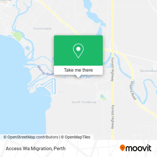 Mapa Access Wa Migration