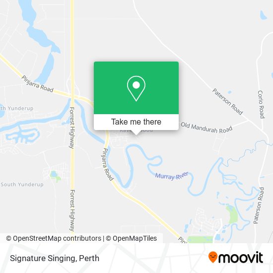 Signature Singing map