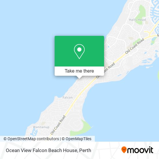 Ocean View Falcon Beach House map