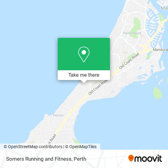 Somers Running and Fitness map