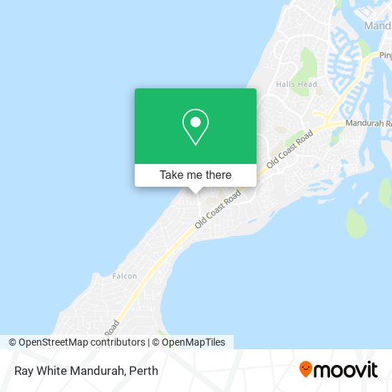 Ray White Mandurah map