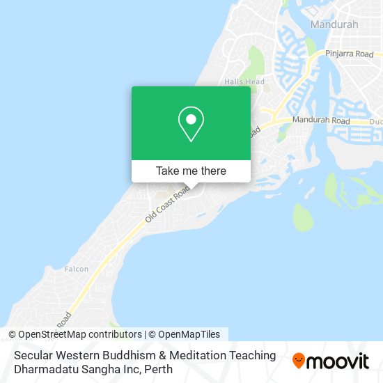 Mapa Secular Western Buddhism & Meditation Teaching Dharmadatu Sangha Inc