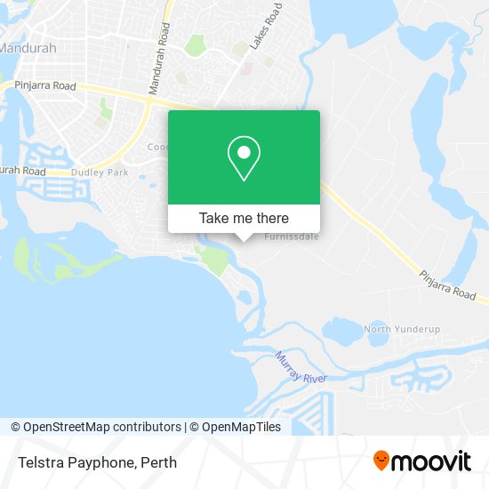 Telstra Payphone map