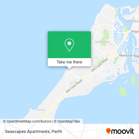 Seascapes Apartments map