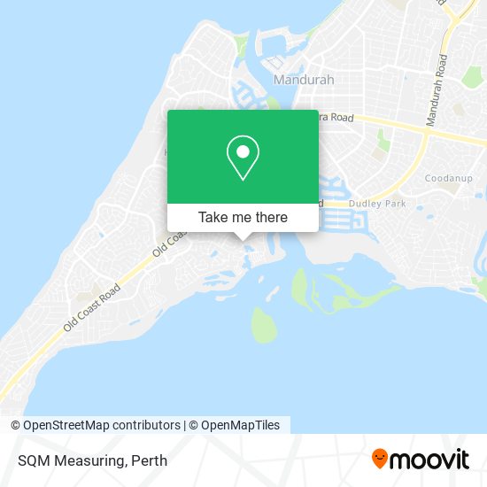 SQM Measuring map