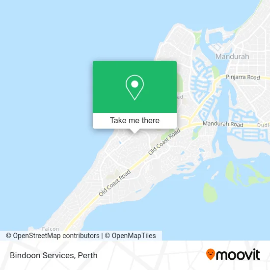 Mapa Bindoon Services