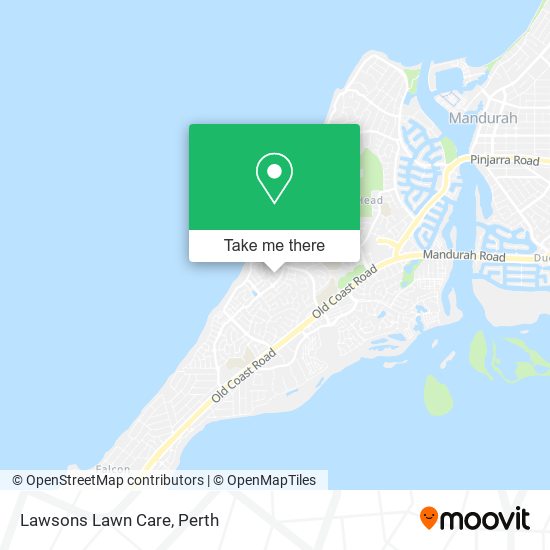 Lawsons Lawn Care map