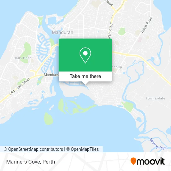 Mapa Mariners Cove