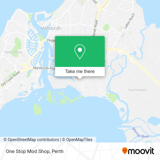 Mapa One Stop Mod Shop