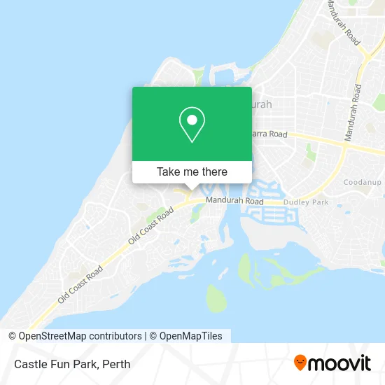 Mapa Castle Fun Park