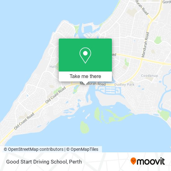 Good Start Driving School map