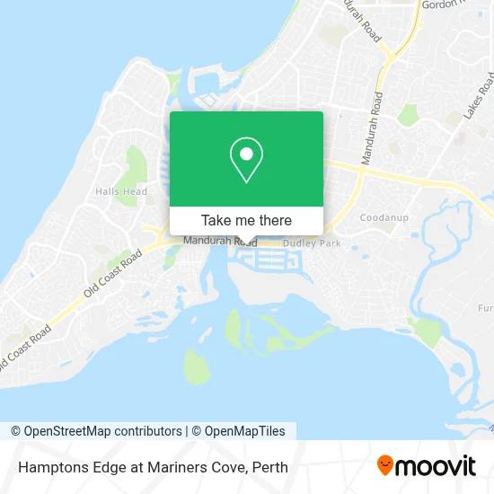 Mapa Hamptons Edge at Mariners Cove