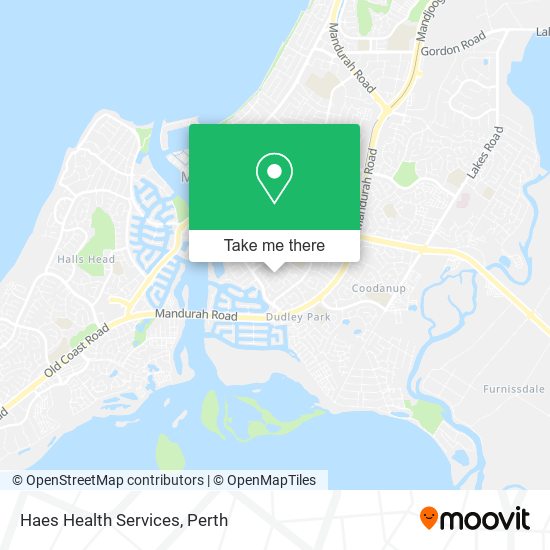 Haes Health Services map