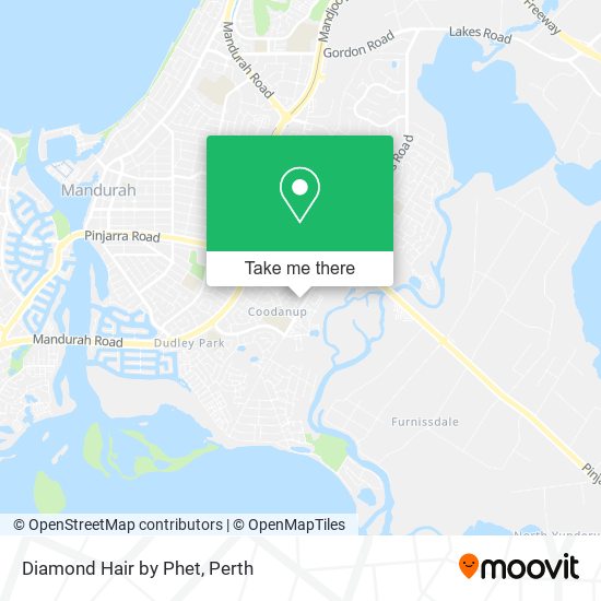 Diamond Hair by Phet map