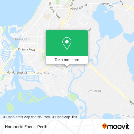 Harcourts Focus map