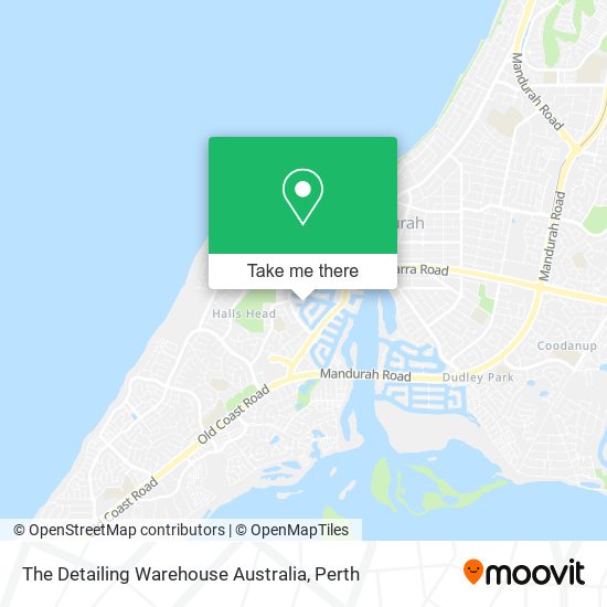 The Detailing Warehouse Australia map