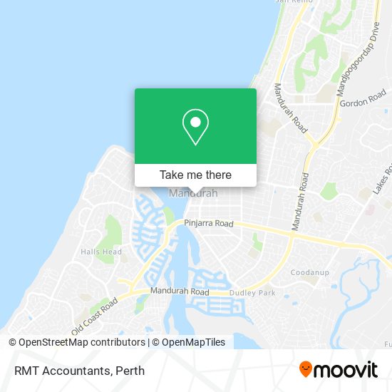 RMT Accountants map