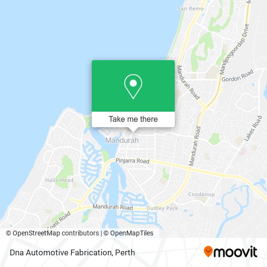 Dna Automotive Fabrication map