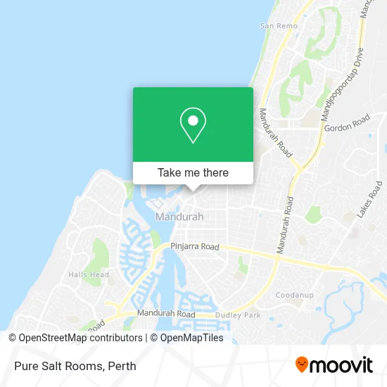 Mapa Pure Salt Rooms