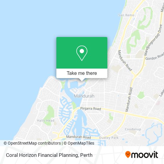 Mapa Coral Horizon Financial Planning