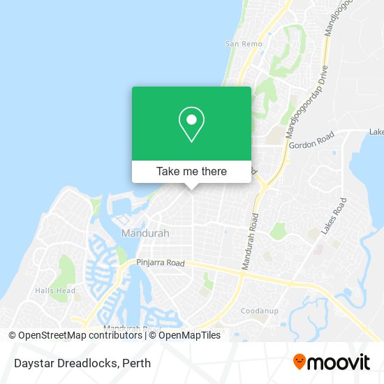 Daystar Dreadlocks map