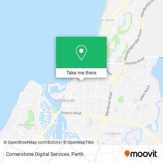 Cornerstone Digital Services map
