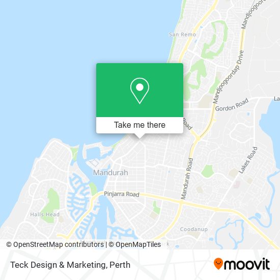 Teck Design & Marketing map
