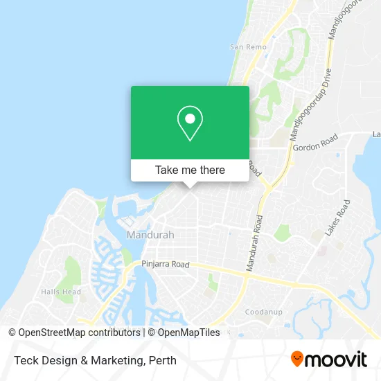 Mapa Teck Design & Marketing