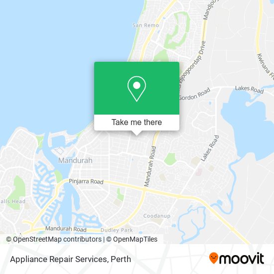 Mapa Appliance Repair Services